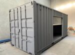 Contenedor de 20 Pies x 8 Pies con Puerta Lateral Enrollable